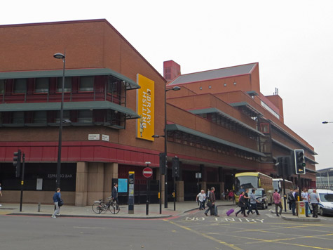 British Library in London England