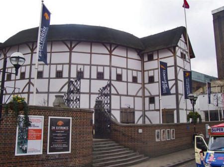 Shakespeare's Globe Theatre in London England