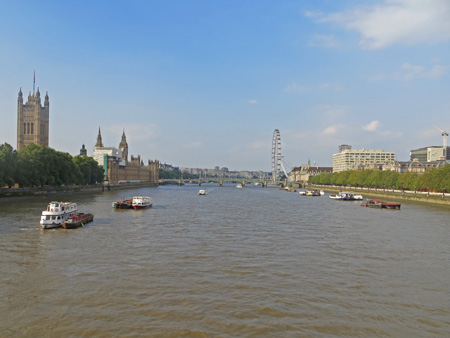 South Bank District of London England