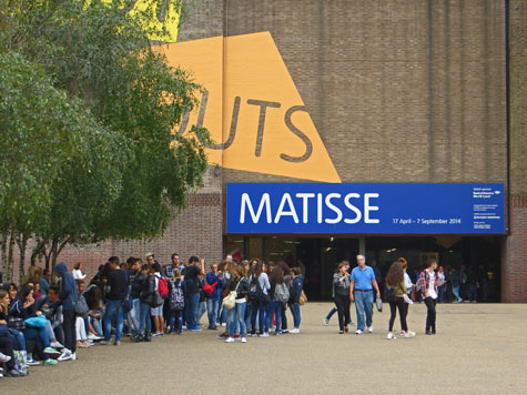 Tate Modern Art Gallery, London England